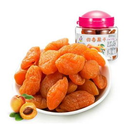 杏干罐装140g 1添加果汁酸甜无核杏肉杏脯水果干果脯蜜饯怀旧零食